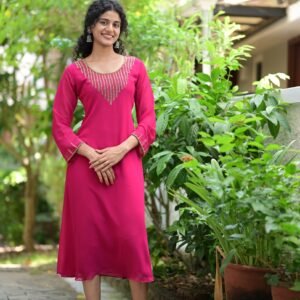 Semi Party Wear Kurtas
